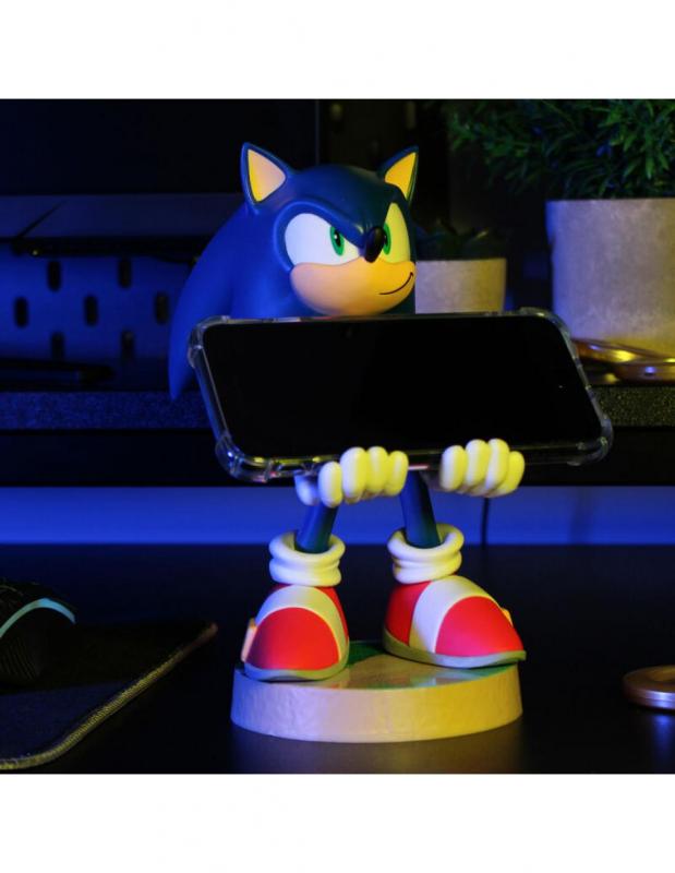 Modern Sonic phone & controller holder (20 cm) / Stojak nowoczesny Sonic (20 cm)