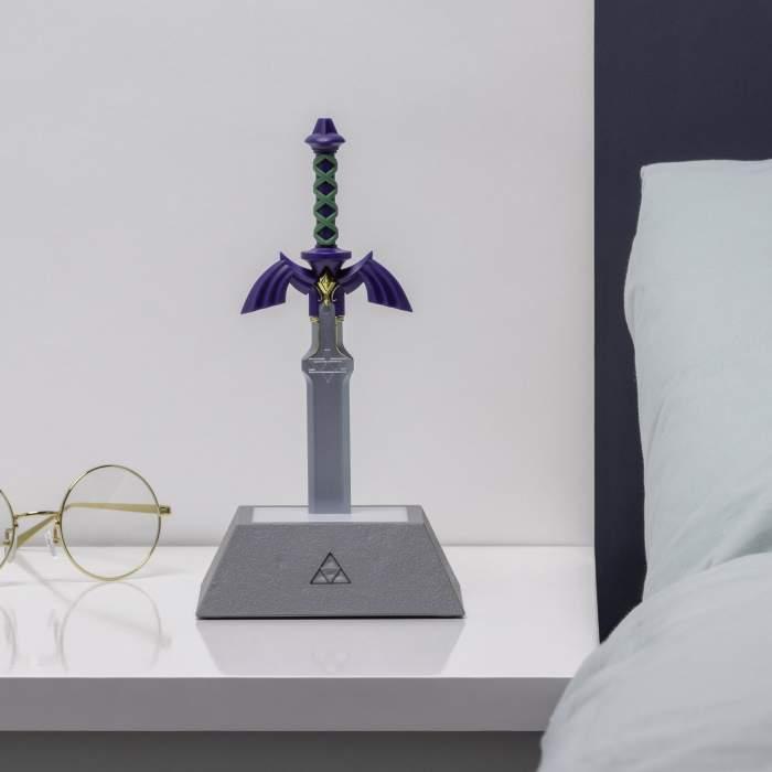 The Legend of Zelda Mini Master Sword Light (with Try Me button, high: 21 cm) / The Legend of Zelda lampka mini Miecz Mistrza (z guzikiem Try me, wysokość: 21 cm)