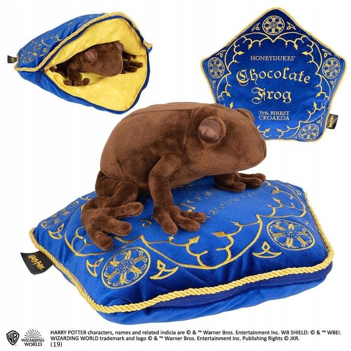 Harry Potter Chocolate Frog cushion and plush / zestaw Harry Potter pluszowa żaba i poduszka