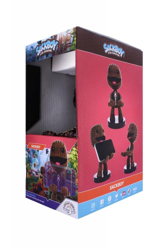 Little Big Planet - Sackboy controller and phone holder (20 cm) / stojak Little Big Planet - Sackboy (20 cm)