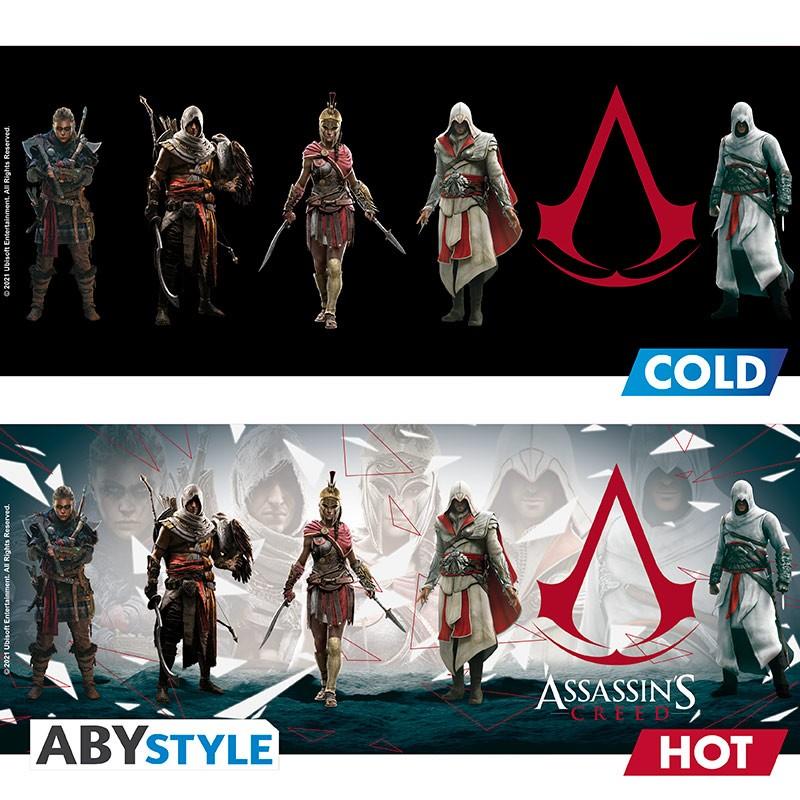 ASSASSIN’S CREED Mug Heat Change 460 ml - Legacy / kubek termoaktywny Assassin's Creed - dziedzictwo - ABS