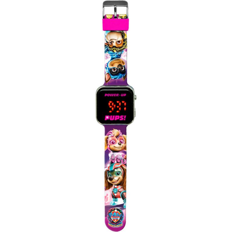 Paw Patrol led watch Mighty Movie - Sky / Zegarek cyfrowy Psi Patrol - Wielki Film - Sky