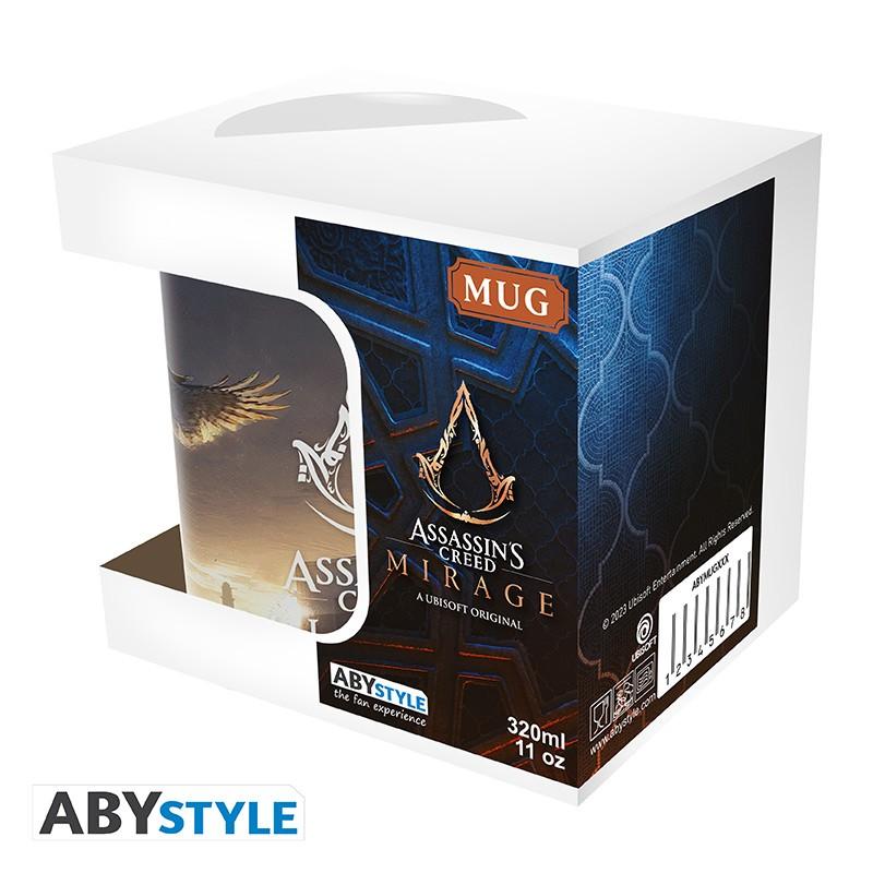 ASSASSIN'S CREED Mirage mug (320 ml) Basim and eagle / kubek Assassin's Creed Mirage - Basim i orzeł - ABS