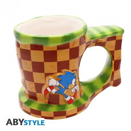 SONIC THE HEDGEHOG 3D MUG - SONIC RUN / kubek 3D Sonic the Hedgehog - Sonic Run - ABS