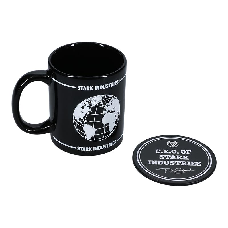 Marvel Stark Industries Mug and Coaster / Zestaw prezentowy Marvel Stark: kubek plus podkładka