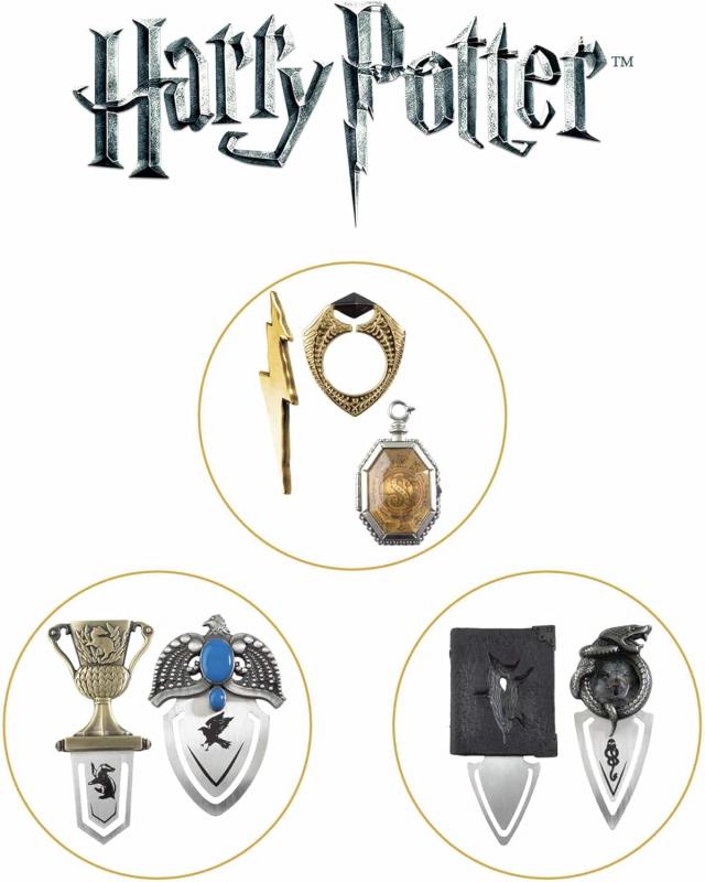 Harry Pottert the Horcrux bookmark collection (7 pcs) / Harry Potter zestaw zakładek do książek Horctux (7 szt)