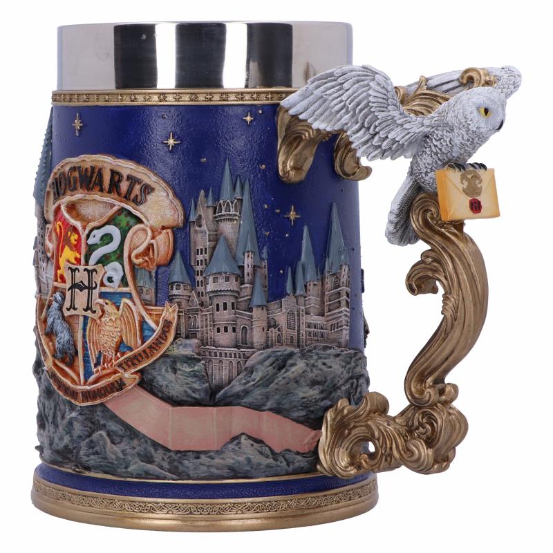 Harry Potter Hogwarts Collectible Tankard (high: 15,5 cm) / Kufel kolekcjonerski Harry Potter - Hogwart (wys: 15,5 cm)