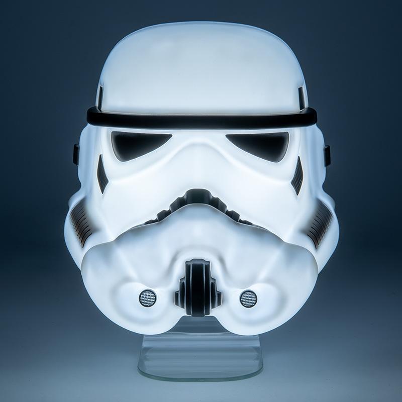 Star Wars Stormtrooper Mask Light desktop / wall light (high: 22 cm) / Gwiezdne Wojny Szturmowiec lampka ścienno-biurkowa (wysokość: 22 cm)