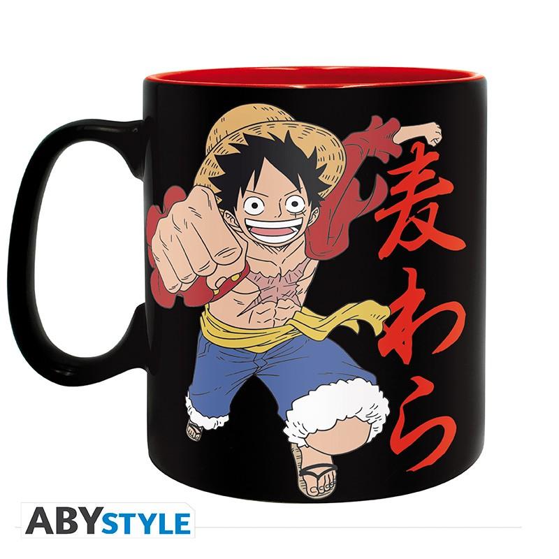 ONE PIECE mug (460 ml) - Luffy & Skull / One Piece kubek (460 ml) Luffy & Skull - ABS