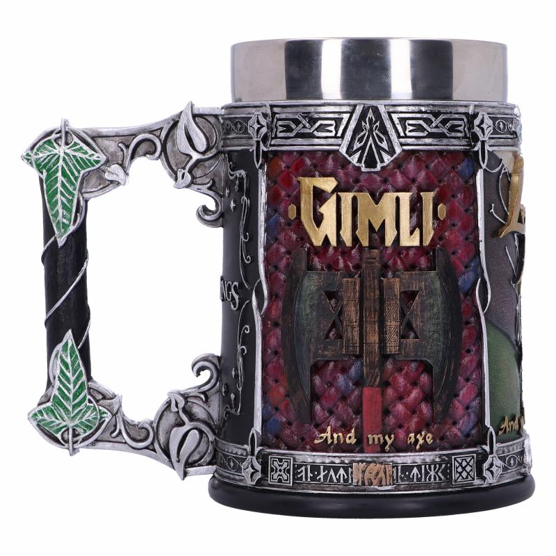 Lord of the Rings The Fellowship Tankard (high:15,5 cm) / Kufel kolekcjonerski Władca Pierścieni - Drużyna (wysokość: 15,5 cm)