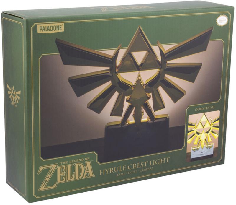 The Legend of Zelda Hyrule Crest Light (dimensions: 20,3 x 28 cm) / lampa The Legend of Zelda - herb Hyrule (wym: 20,3 x 28 cm)