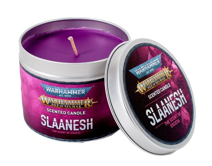 Warhammer 40000: Slaanesh Scent of Excess Candle / Warhammer 40000 świeczka Slaanesh Scent of Excess