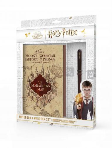 Harry Potter premium notebook plus wand pan / Harry Potter zestaw: notatnik premium plus długopis (różdżka)