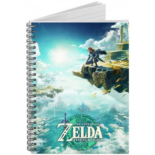 THE LEGEND OF ZELDA: TEARS OF THE KINGDOM (HYRULE SKIES) A5 LENTICULAR NOTEBOOK / notatnik A5 The Legend of Zelda: Tears of the Kingdom (niebo Hyrule)