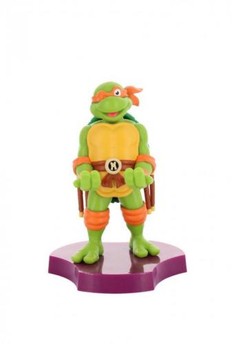 TMNT: Michaelangelo Cable Guys Holdem - Earbud Holder (11 cm) / Stojak na słuchawki Wojownicze Żółwie Ninja - Michaelangelo (11 cm)