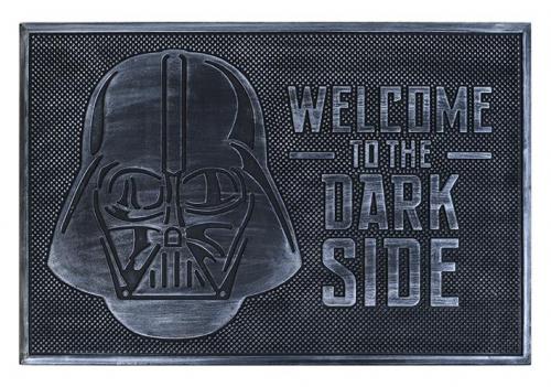 STAR WARS (WELCOME TO THE DARK SIDE) RUBBER MAT / wycieraczka gumowa pod drzwi Gwiezdne Wojny (60x40 cm)