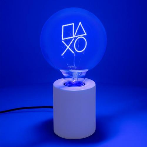 Playstation LED Neon Bulb Lamp (high: 24,3 cm) / Playstation lampka - żarówka neonowa (wysokość: 24,3 cm)