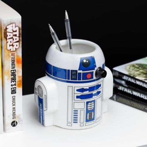 Star Wars R2-D2 Pen and Plant Pot / przybornik na biurko - doniczka Gwiezde Wojny R2-D2