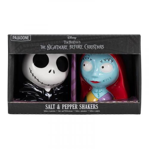 The Nightmare Before Christmas Salt and Pepper (Jack & Sall) / zestaw Miasteczko Halloween: pieprzniczka i solniczka (Jack i Sally)