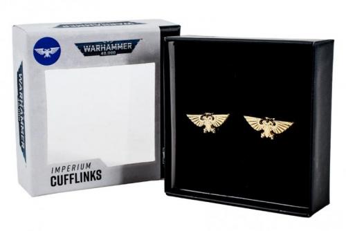 Warhammer 40000: Imperium Cufflinks / Warhammer 40000 spinki do mankietów - Imperium
