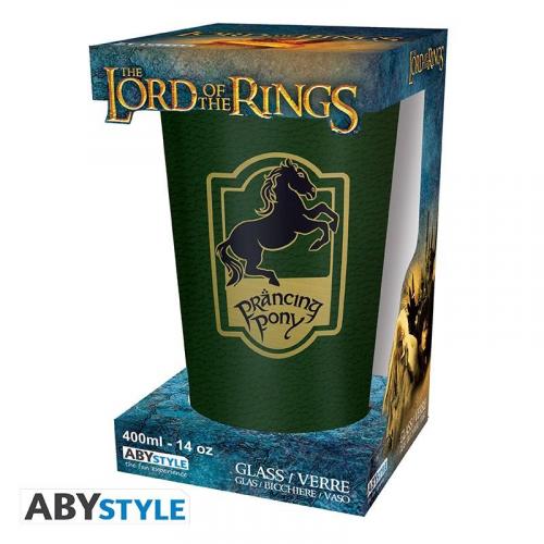 LORD OF THE RINGS Large Glass (400 ml) - Prancing Pony / Władca Pierścieni duża szklanka (400 ml) - Pod rozbrykanym kucykiem - ABS