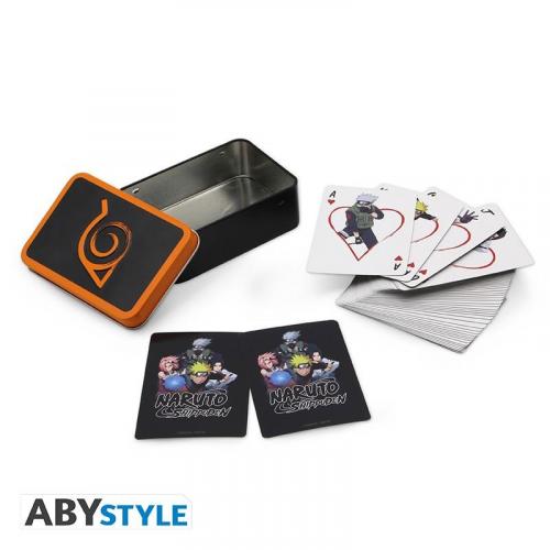 NARUTO SHIPPUDEN deck of 54 cards / Naruto Shippuden karty do gry (54 szt) - ABS