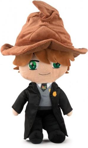 Harry Potter 1st year in selection hat plush (high: 29 cm) - Ron / Pluszak - Ron Weasley w Tiarze Przydziału (29 cm)