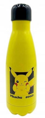 Pokemon botter (stainless steel - 500 ml) - Pikachu / Pokemon butelka (stal nierdzewna, 500 ml) - Pikachu