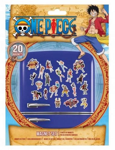 ONE PIECE (THE GREAT PIRATE ERA) MAGNET SET (20 pcs) / zestaw magnesów One Piece - The Pirate Era (20 szt)