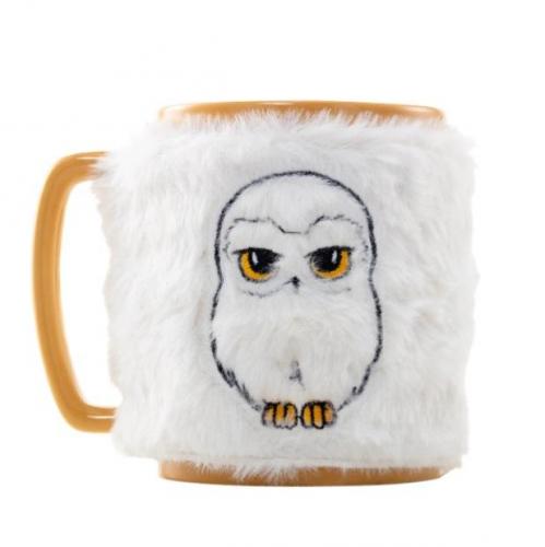 HARRY POTTER FUZZY MUG - HEDWIG / Harry Potter kubek z futerkiem - Hedwiga