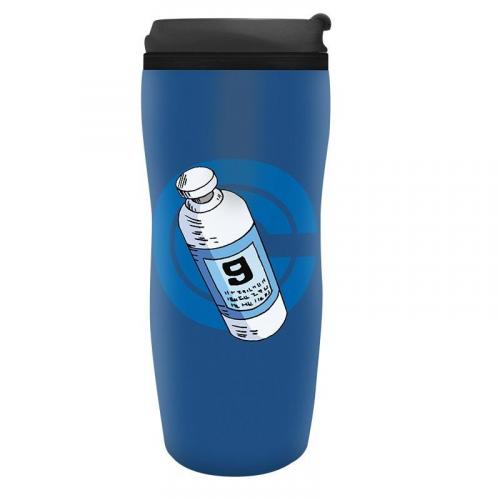 DRAGON BALL travel mug - CAPSULE CORP / Dragon Ball kubek podróżny Capsule Corp - ABS