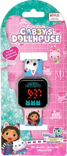 Gabby's Dollhouse led watch v.3 / zegarek cyfrowy Koci domek Gabi (wersja 3)