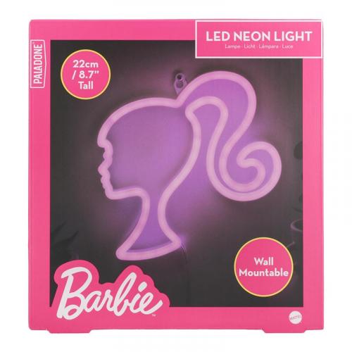 Barbie Wall Mountable LED Neon Light (high: 22 cm) / Barbie neonowa lampka ścienna (wysokość: 22 cm)