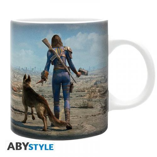 FALLOUT mug (320 ml) - Female Sole Survivor / kubek Fallout (320 ml) - Ocalała - ABS