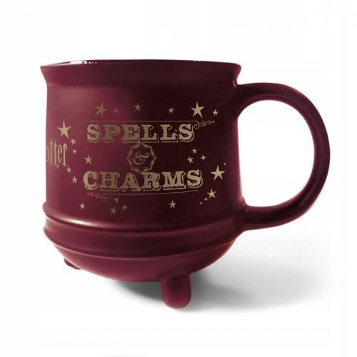 HARRY POTTER (SPELLS & CHARMS) CAULDRON MUG / Kubek 3D Harry Potter (zaklęcia i uroki) - kociołek