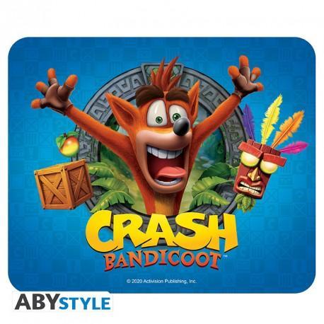 CRASH BANDICOOT - Flexible mousepad - Crash (23,5 x 19,5 cm) / podkładka pod myszkę Crash Bandicoot (23,5 x 19,5 cm) - ABS