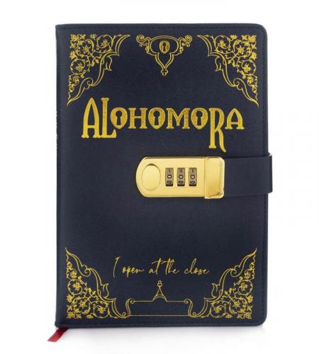 HARRY POTTER (ALOHOMORA) A5 LOCKABLE UNDATED DIARY / Notatnik A5 premium Harry Potter - Alohomora