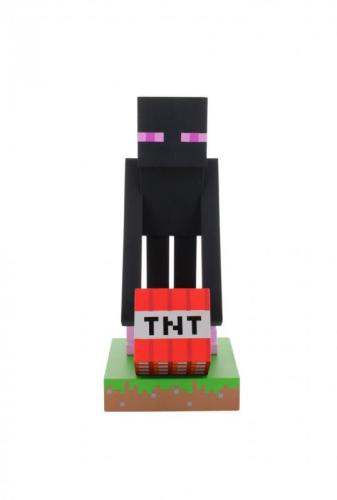 Minecraft - Enderman phone & controller holder (high: 20 cm) / Minecraft stojak na telefon - kontroler (wysokość: 20 cm) - Enderman
