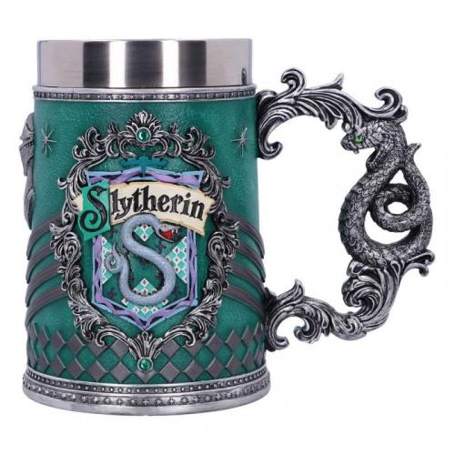 Harry Potter Slytherin Collectible Tankard (high: 15,5 cm) / Kufel kolekcjonerski Harry Potter - Slytherin (wys: 15,5 cm)