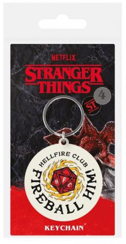 STRANGER THINGS 4 (FIREBALL HIM) PVC KEYCHAIN / Brelok Stranger Things 4 - Fireball Him!