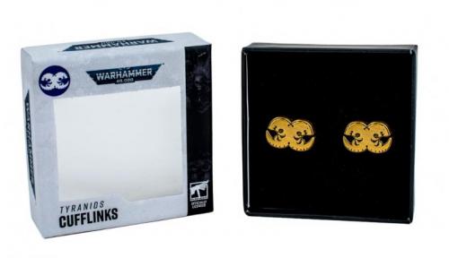 Warhammer 40,000: Tyranids Cufflinks / Warhammer 40000 spinki do mankietów Tyranids
