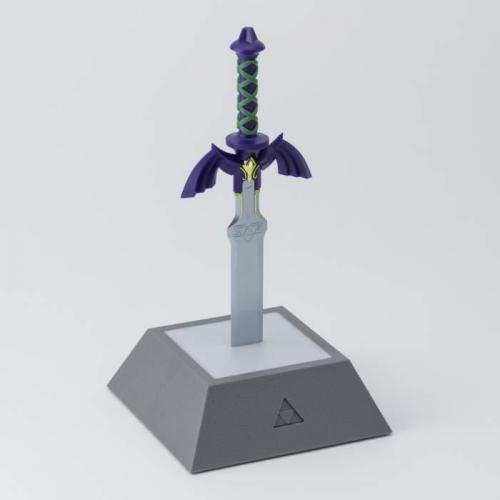 The Legend of Zelda Mini Master Sword Light (with Try Me button, high: 21 cm) / The Legend of Zelda lampka mini Miecz Mistrza (z guzikiem Try me, wysokość: 21 cm)