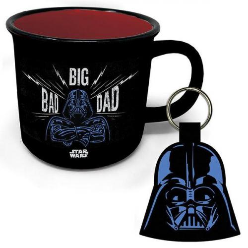 STAR WARS (I AM YOUR FATHER) CAMPFIRE SET: metal mug plus keychain / zestaw biwakowy Gwiezdne Wojny: kubek metalowy plus brelok