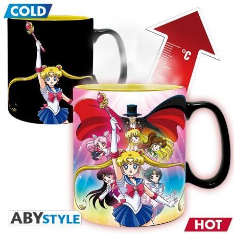 SAILOR MOON Mug Heat Change 460 ml - Group / kubek termoaktywny Czarodziejka z księżyca - ABS