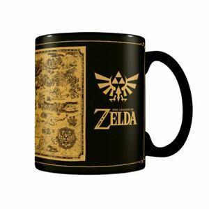 THE LEGEND OF ZELDA (MAP SILHOUETTE) HEAT CHANGE MUG / kubek termoaktywny The Legend of Zelda (mapa)