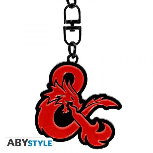 DUNGEONS & DRAGONS Keychain - Ampersand Logo / brelok Dungeons & Dragons - Ampersand logo - ABS