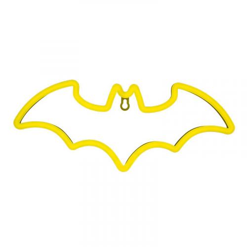 Dc Comics Batman Wall Mountable LED Neon Light (high: 12,8 cm) / Dc Comics - Batman neonowa lampka ścienna (wysokość: 12,8 cm)