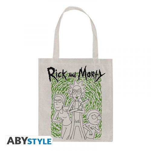 RICK AND MORTY Tote Bag - Portal / Rick i Morty torba na zakupy Portal - ABS