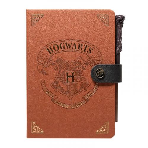 Harry Potter A5 notebook with Magic Wand Pen/ Zestaw Harry Potter notatnik A5 plus długopis Różdżka