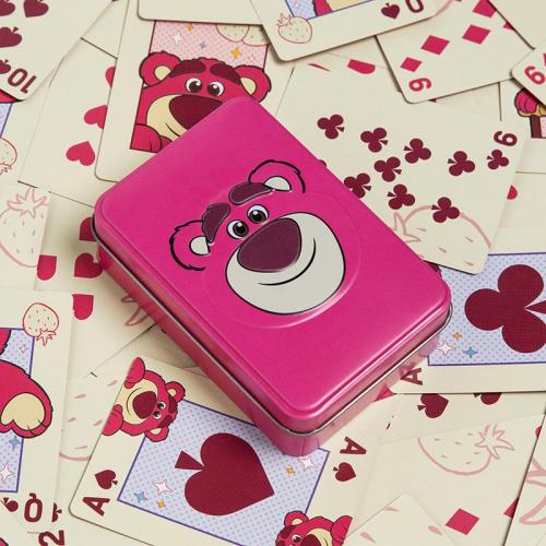 Toy Story Playing Cards in a Tin - Lotso / Toy Story karty do gry w ozdobnej puszce Miś Tuliś